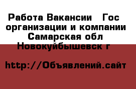 Работа Вакансии - Гос. организации и компании. Самарская обл.,Новокуйбышевск г.